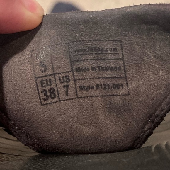 FITFLOP Black Micro Wobbleboard Thong Sandal Size 7 - Picture 16 of 16